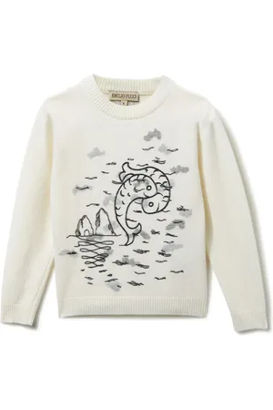 PUCCI Junior Trui met geborduurd Pesci