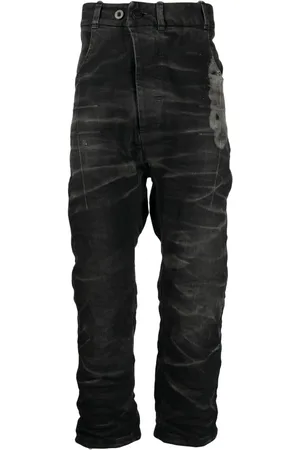 11 BY BORIS BIDJAN SABERI Gerafelde jeans
