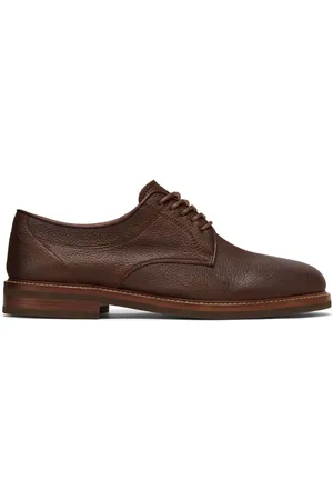 Brunello Cucinelli Leren Derby schoenen