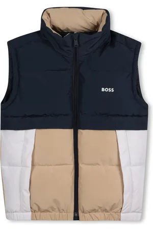 HUGO BOSS Gilet met colourblocking