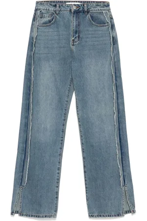 B+AB Gerafelde jeans