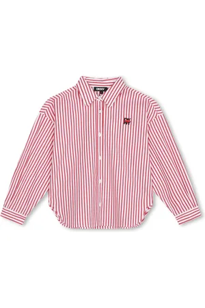 DKNY Gestreept katoenen shirt