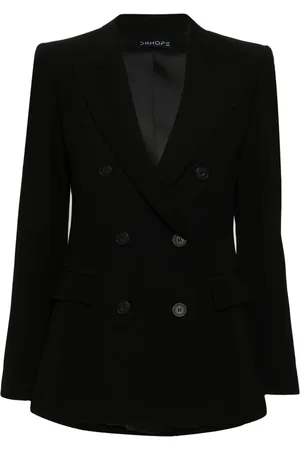 DRHOPE Blazer met dubbele rij knopen