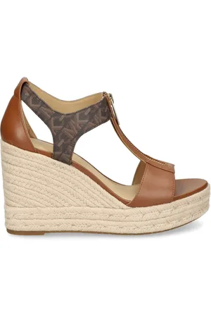 Michael Kors Berkley sandalen met sleehak