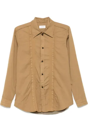 LEMAIRE Blouse met decoratief stiksel