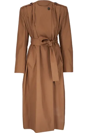 Khaite Minnler trenchcoat met ceintuur