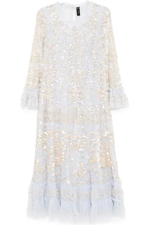 Needle & Thread Jurk met pailletten