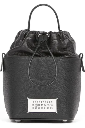 Maison Margiela Kleine 5AC leren bucket