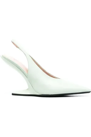 Nº21 Leren slingback pumps