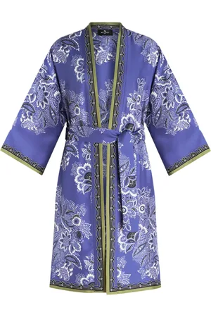 Etro Badjas met bloemenprint