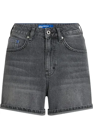 Karl Lagerfeld High waist denim shorts