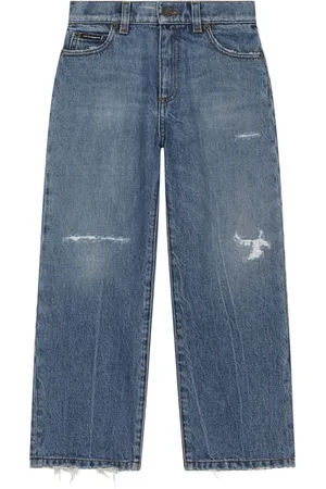Dolce & Gabbana Jeans met logoplakkaat