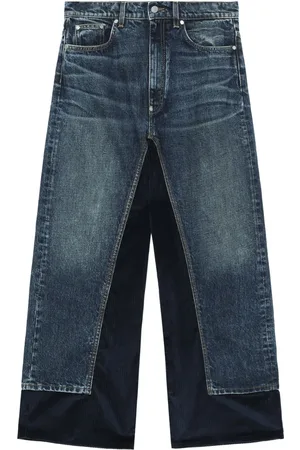 Stella McCartney Straight jeans met contrast
