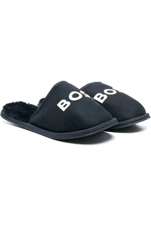 HUGO BOSS Slofjes met logoprint