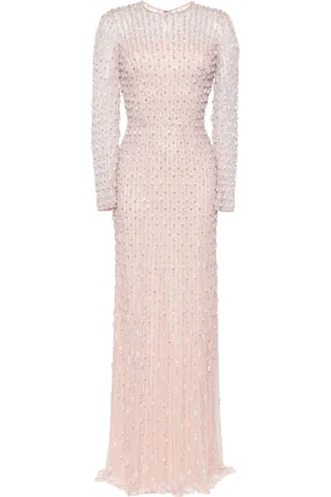 Jenny Packham Nova avondjurk verfraaid met kristallen