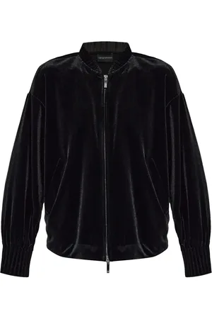 Emporio Armani Fluwelen bomberjack