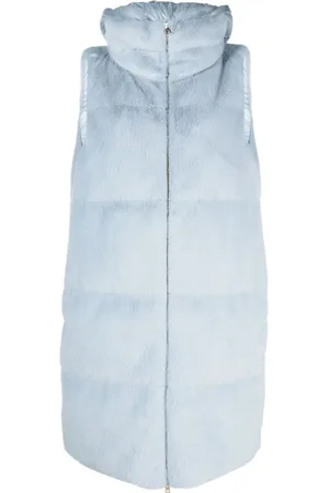 HERNO Bodywarmer van imitatiebont