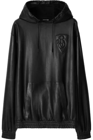 Burberry B Shield leren hoodie