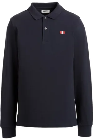 Bally Poloshirt met lange mouwen