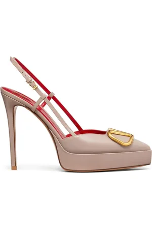 VALENTINO GARAVANI Signature slingback pumps met VLOGO