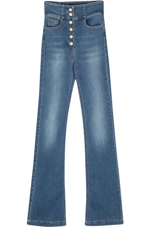 Elisabetta Franchi High waist bootcut jeans