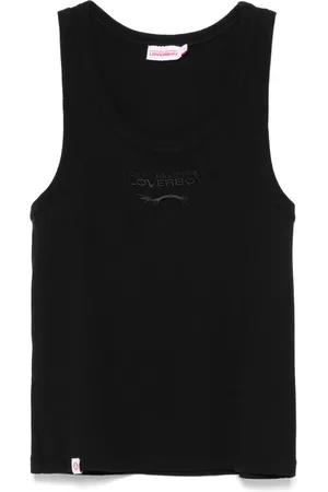 Charles Jeffrey Loverboy Tanktop met geborduurd logo