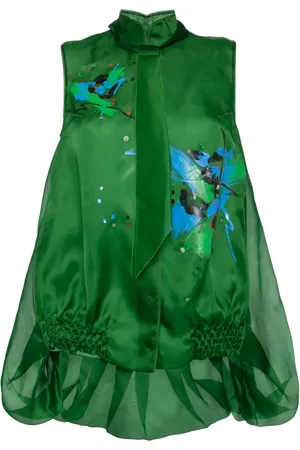 SHIATZY CHEN Top met bloemenprint