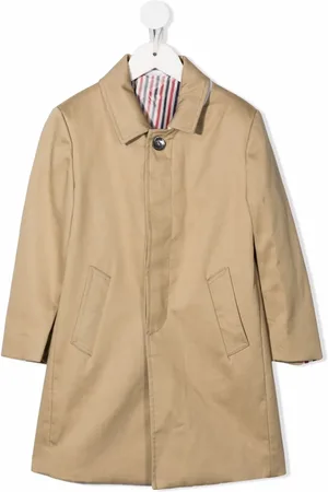Thom Browne Mantel met ronde kraag