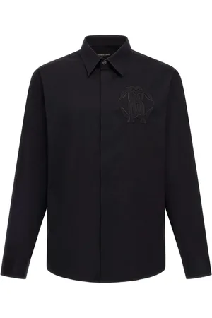 Roberto Cavalli Overhemd met geborduurd logo