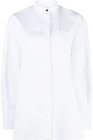 Jil Sander Blouse met bandkraag