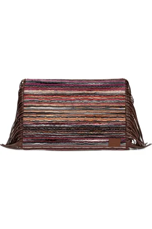 Missoni Clutch met franje