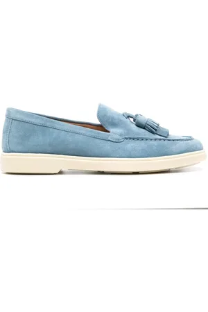 santoni Suède loafers