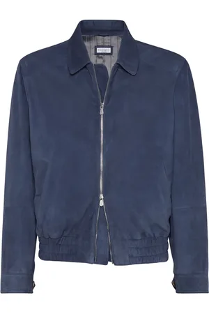 Brunello Cucinelli Suède bomberjack