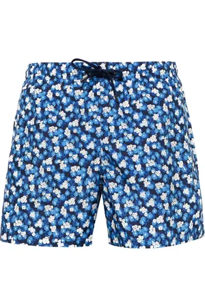 CANALI Zwembroek met bloemenprint
