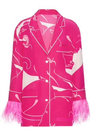 VALENTINO GARAVANI Blouse van crêpe de chine