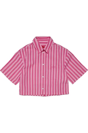 MAX&Co. Kids Gestreept shirt met geborduurd logo