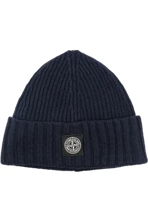 Stone Island Geribbelde muts met Compass