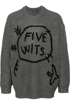 FIVE CM Trui met grafische print