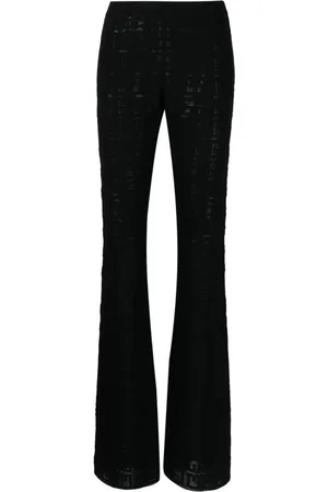 Givenchy Flared broek met 4G jacquard