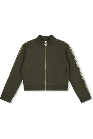 Michael Kors Sweater met logo en rits