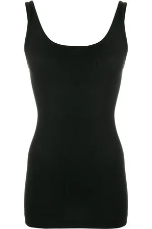 Vince Geribbelde tanktop