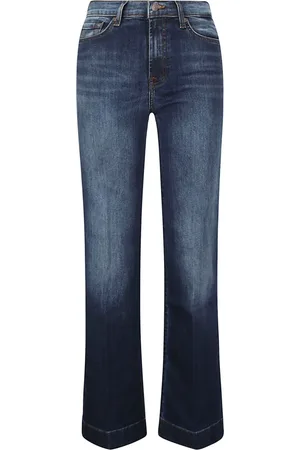 7 for all Mankind Straight jeans met logopatch