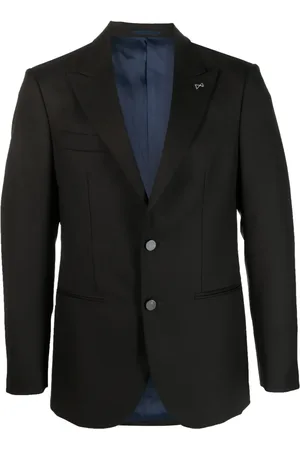 D4.0 Blazer met enkele rij knopen