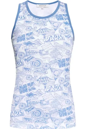 Maison Kitsuné Katoenen tanktop