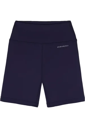 Sporty & Rich Bikershorts met logoprint