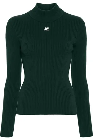 Courrèges Reedition geribbelde trui