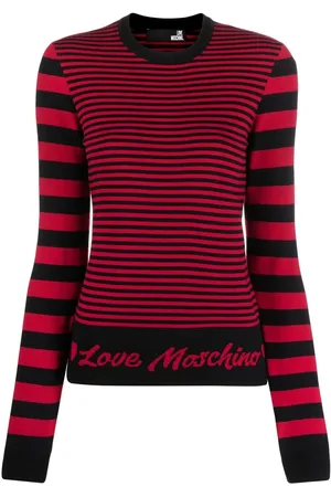 Moschino Trui met geborduurd logo