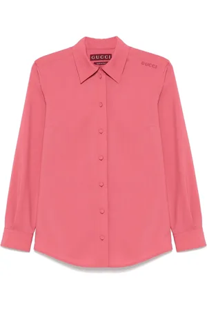 Gucci Blouse met geborduurd logo