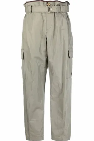 Brunello Cucinelli Broek met paperbag taille