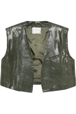 FORTE FORTE Leren gilet